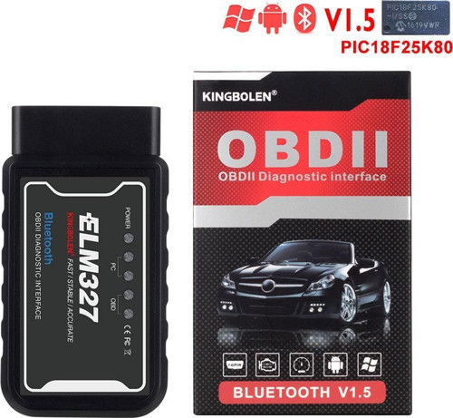Kingbolen OBD2 V1.5 Bluetooth Android Özellikli Araç Arıza Tespit Cihazı