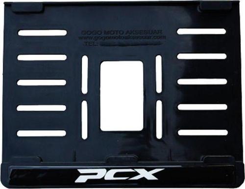 Honda Pcx Uyumlu 2 Plastik (15x24 Cm) Kırılmaz Plakalık