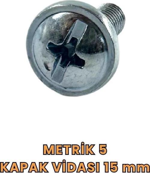 Kapak Vidası Metrik 5 X 15mm