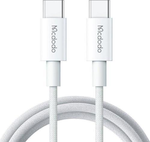 CA-2770 60W USB -C To Usb-C Şarj ve Data Kablosu Beyaz - 1.2 M