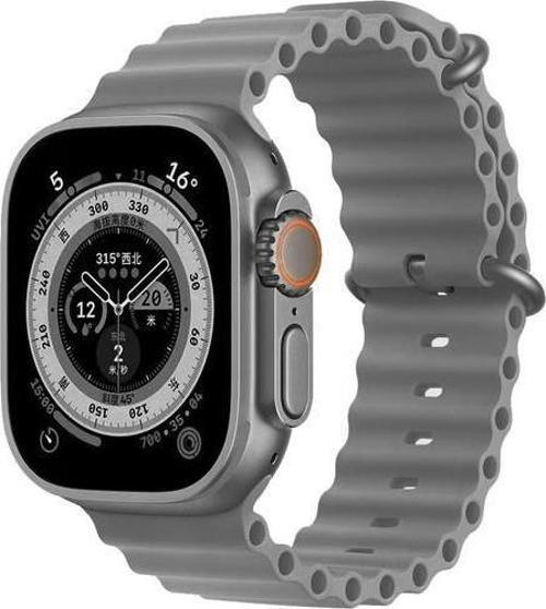 Akıllı Saat Watch için Uyumlu 42MM 44MM 45MM 49MM 1/2/3/4/5/6/se/7/8/ultra Akıllı Saat Silikon Kordon ve Kayı