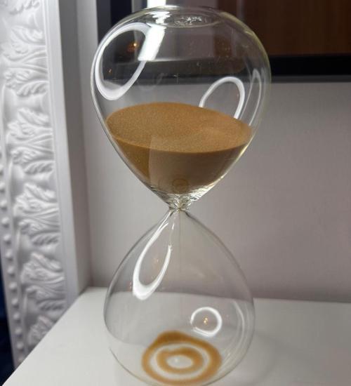 Cam Kum Saati 1 SAAT GOLD