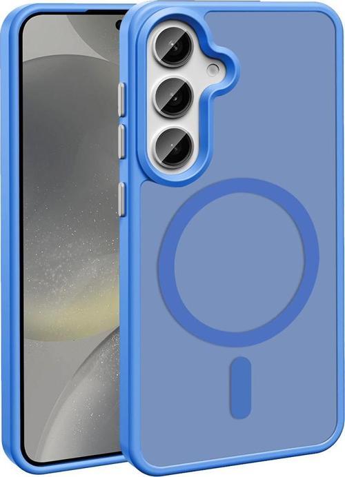 Galaxy S24 FE Kılıf Magsafe Şarj Özellikli Mat Arka Yüzey Sio Kılıf