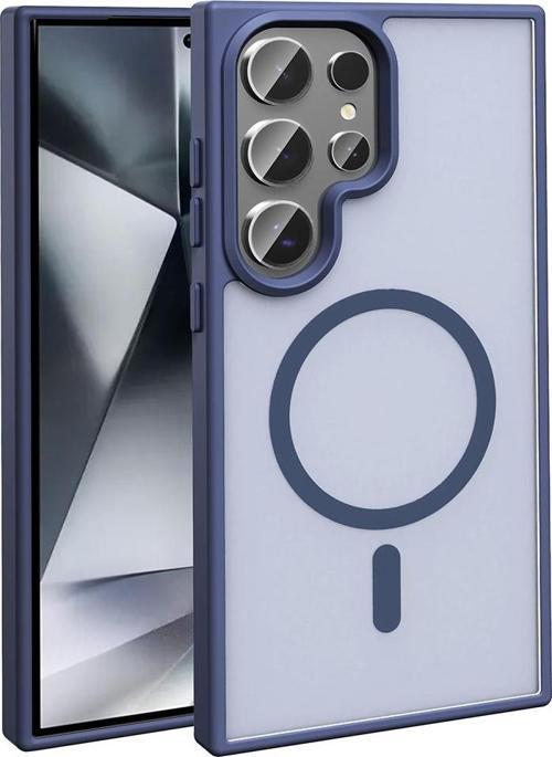 Galaxy S25 Ultra Kılıf Magsafe Şarj Özellikli Mat Arka Yüzey Sio Kılıf