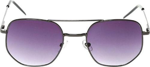 Beşgen Köprülü Siyah Erkek Güneş Gözlüğü