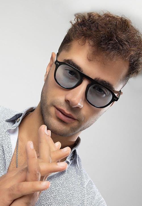 Retro Kare Anahtar Model Erkek Güneş Gözlüğü