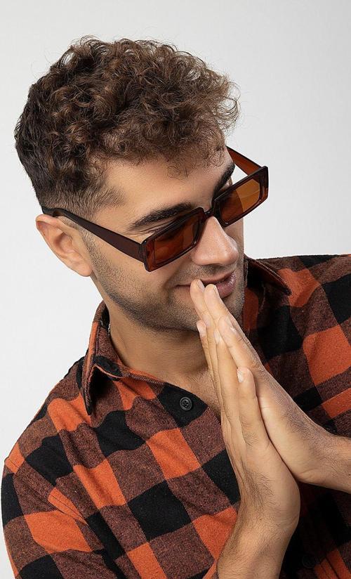 Dikdörtgen Model Erkek Güneş Gözlüğü