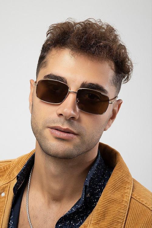 Dikdörtgen Model Erkek Güneş Gözlüğü