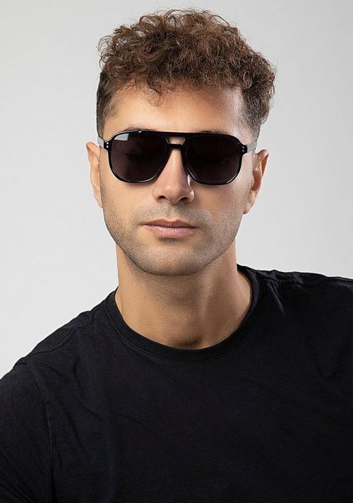 Mod Pilot Maxi Siyah Erkek Güneş Gözlüğü