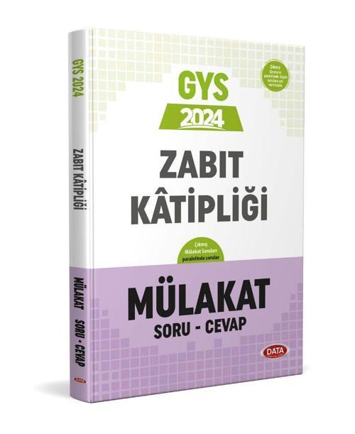 Zabıt Katipliği Mülakat Sınavına Hazırlık Kitabı