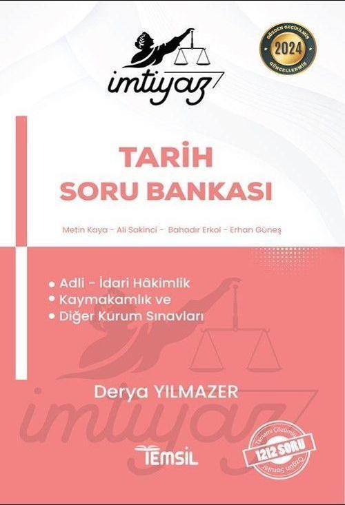 İmtiyaz Adli İdari Hakimlik Soru Bankası Tarih