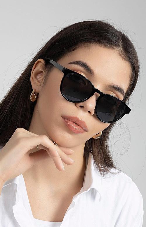 Erika Siyah Kadın Güneş Gözlüğü