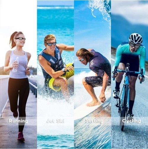 Siyah Unisex Sporcu Güneş Gözlüğü