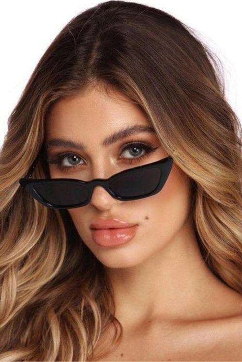 Üçgen Köşeli Cat Eye Güneş Gözlüğü