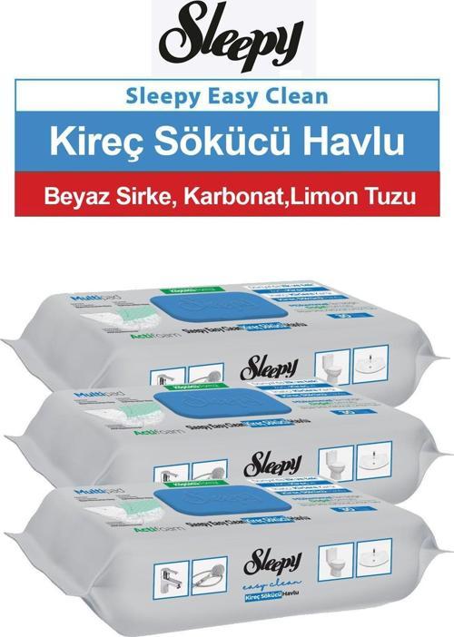 Easy Clean Kireç Sökücü Havlu 30'Lu 3 Paket