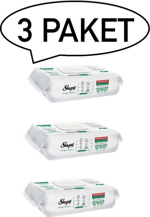 Genel Temizlik Islak Mendil 100Lü 3 Paket 300 Yaprak