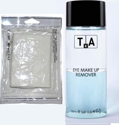 Tca Studıo Makeup Göz Makyaj Temizleyici 150Ml + Yüz Temizleme Süngeri