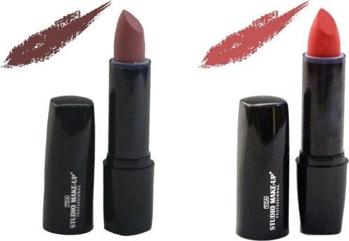 2'Li Ruj Seti 2 Farklı Renk Lipstick 051-052