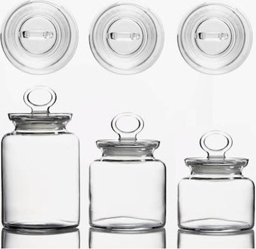 kitchen cam vakum kapaklı kavanoz 3 lü set