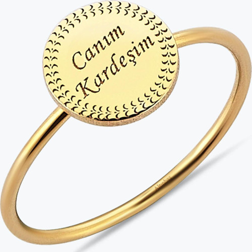 Life Sevgi Canım Kardeşim Yüzük