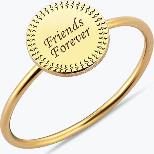 Life Friends Forever Yüzük