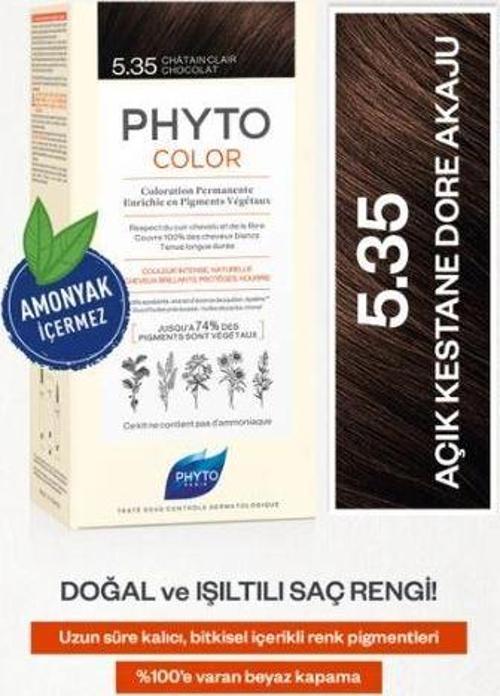 Color Saç Boyası 5.35 Açık Kestane Dore Akuju