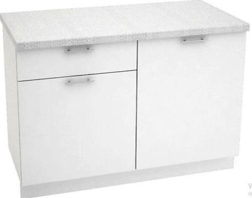 Tdesigno Defne Mutfak Alt Modül 120 Cm Beyaz Tezgah Dahil Değil