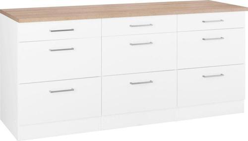 Tdesigno Arita Mutfak Çekmeceli Alt Modül 150 Cm Beyaz Tezgah Dahil Td-Ari-011
