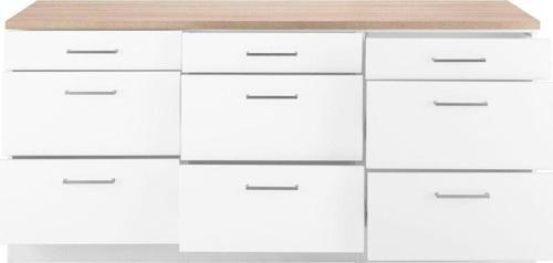 Tdesigno Arita Mutfak Çekmeceli Alt Modül 120 Cm Beyaz Tezgah Dahil Td-Ari-011