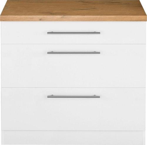 Tdesigno Aysel Mutfak Çekmeceli Alt Modül 80 Cm Beyaz