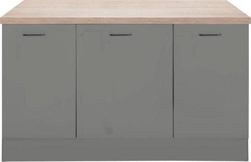 Tdesigno Devin Mutfak Alt Modül 120 Cm Antrasit - Tezgah Dahil