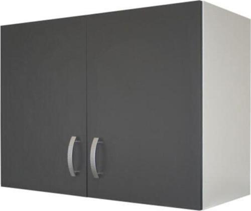 Tdesigno Asia Mutfak Üst Modül 80 Cm Antrasit