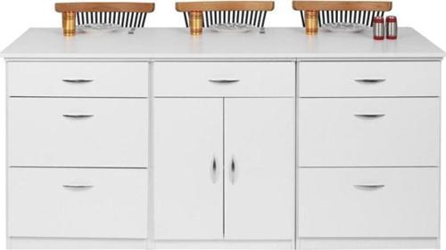Tdesigno Lucky Mutfak Adası -150 Cm -Atlantik Çam Tezgah Dahil