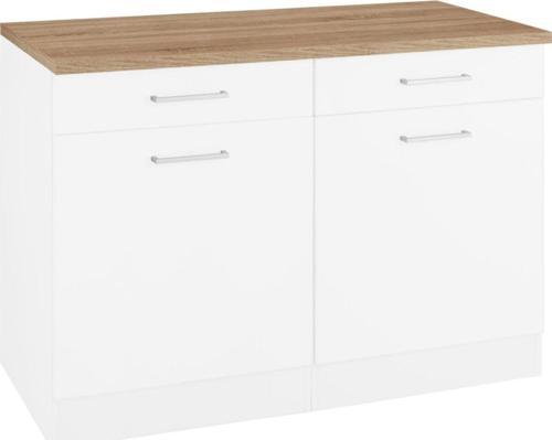 Tdesigno Ares Mutfak Çekmeceli Alt Modül - Dolap 120 Cm Beyaz (Tezgah Dahil Değildir)