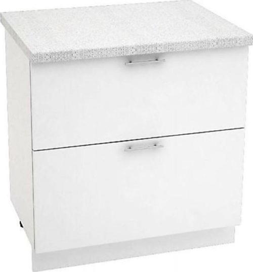 Tdesigno Defne Mutfak Çekmeceli Alt Modül 80 Cm Beyaz