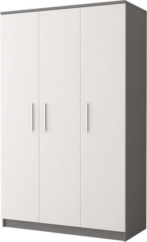 Tdesigno Ajda Giyinme Dolabı - Çok Amaçlı Dolap - Gardırop 120 Cm-3 Kapaklı