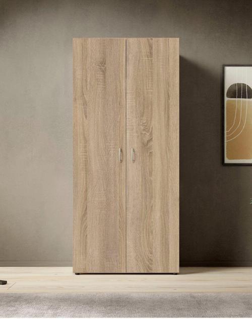 Tdesigno Ada Giyinme Dolabı - Çok Amaçlı Dolap - Gardırop 80 Cm-2 Kapaklı