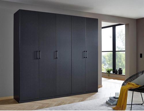 Tdesigno Aleyna Giyinme Dolabı - Çok Amaçlı Dolap - Gardırop 225 Cm-5 Kapaklı