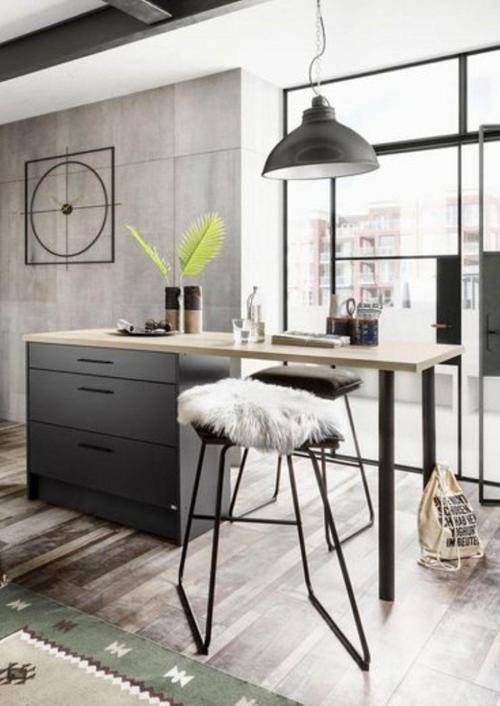 Tdesigno Pelin Mutfak Adası - Alt Modül 180 Cm Antrasit