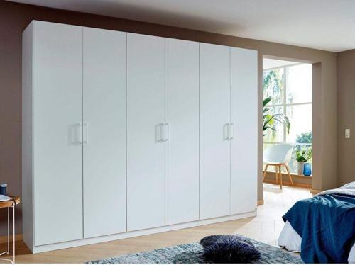 Tdesigno Aleyna Giyinme Dolabı - Çok Amaçlı Dolap - Gardırop 270 Cm-6 Kapaklı