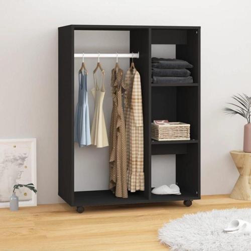 Tdesigno Alisa Giyinme Dolabı - Çok Amaçlı Dolap - Gardırop 80 Cm Açık Giyinme Dolabı