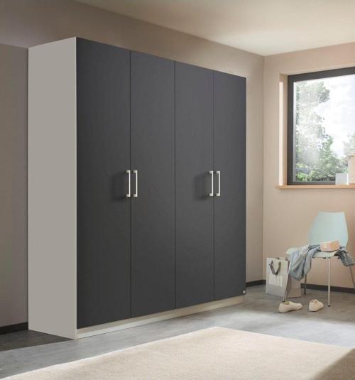 Tdesigno Almina Giyinme Dolabı - Çok Amaçlı Dolap - Gardırop 180 Cm-4 Kapaklı
