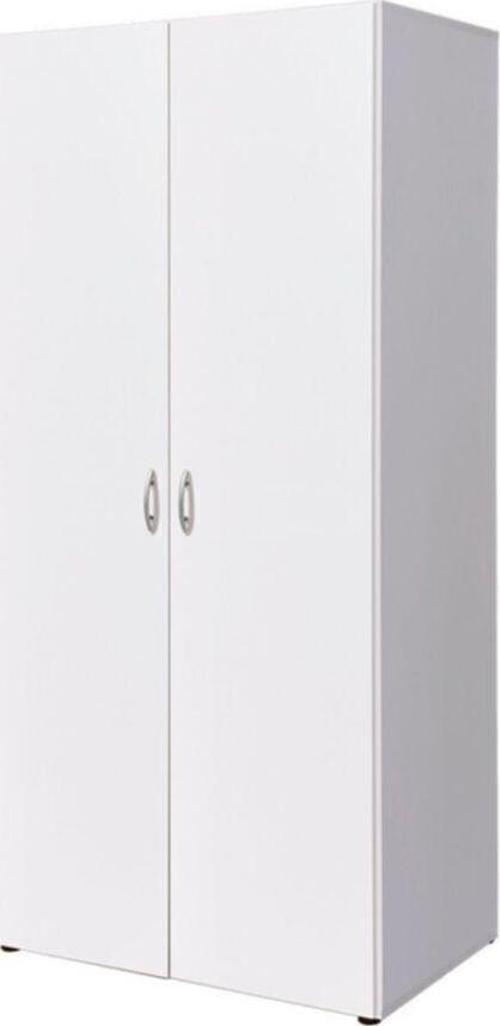 Tdesigno Giyinme Dolabı - Çok Amaçlı Dolap - Gardırop 80 Cm Beyaz