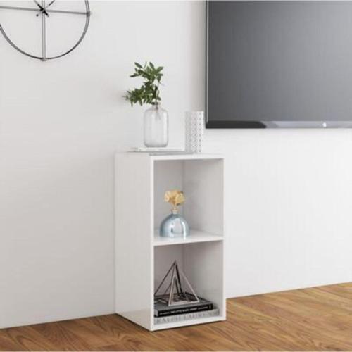 Tdesigno Tdesıgno Utku Kitaplık- Televizyon Sehpası - Ünitesi -Beyaz 30 Cm 2 Raflı
