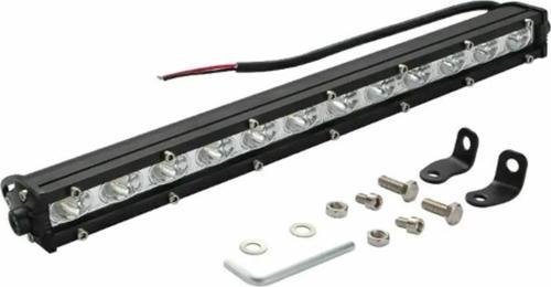 144W 48 Led Tek Sıra OffRoad Yayıcı Gündüz Farı Lambası Projektör