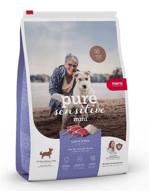 Mera Pure Sensitive Lamb Rice Kuzulu Küçük Irk Yetişkin Köpek Maması 4 Kg
