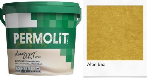 DuvArt Sedef Dekoratif Duvar Boyası - AP0 ALTIN - 0.75 Lt.