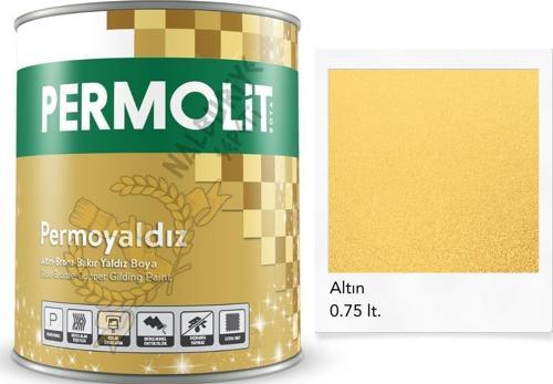 Isıya Dayanıklı Dekoratif Yaldız Boya ALTIN 0.75 Lt.
