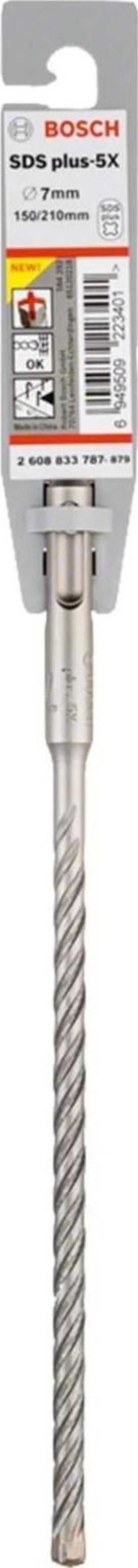 SDS-Plus-5X K-Delici Ucu 7*210 mm 1li