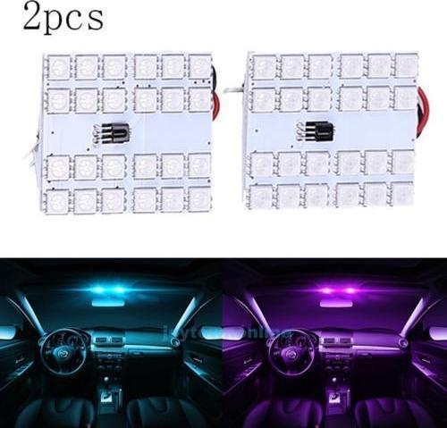Araç İçi Sofit T10 Led Rgb 48 Led Kumandalı Tüm Araçlara Uyumlu